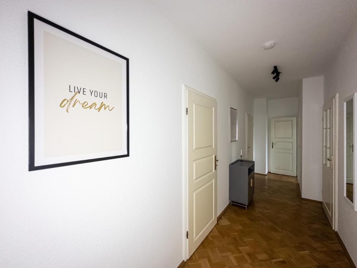 Moderne 3Zimmer Wohnung Mit Netflix Und Balkon Лейпциг Экстерьер фото